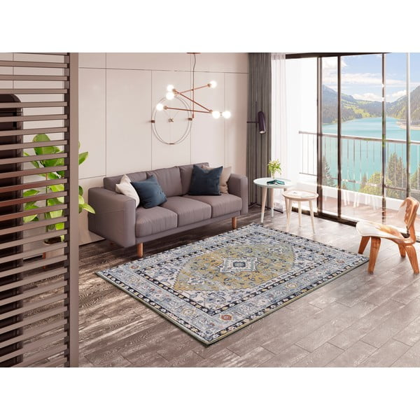 Tappeto beige 290x200 cm Mabel - Universal-image-1