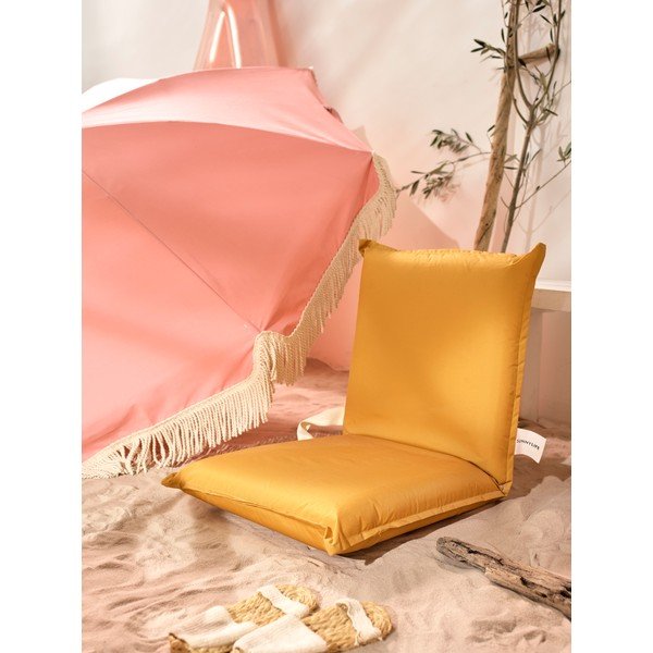Oranžový zahradní podsedák Sunnylife Mustard-image-1