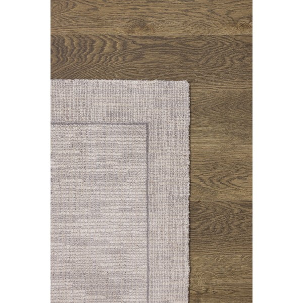 Tappeto in lana beige 160x240 cm Linea - Agnella-image-3