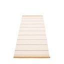 Passatoia da interno/esterno giallo ocra/color crema 85x200 cm Belle Ochre – Pappelina