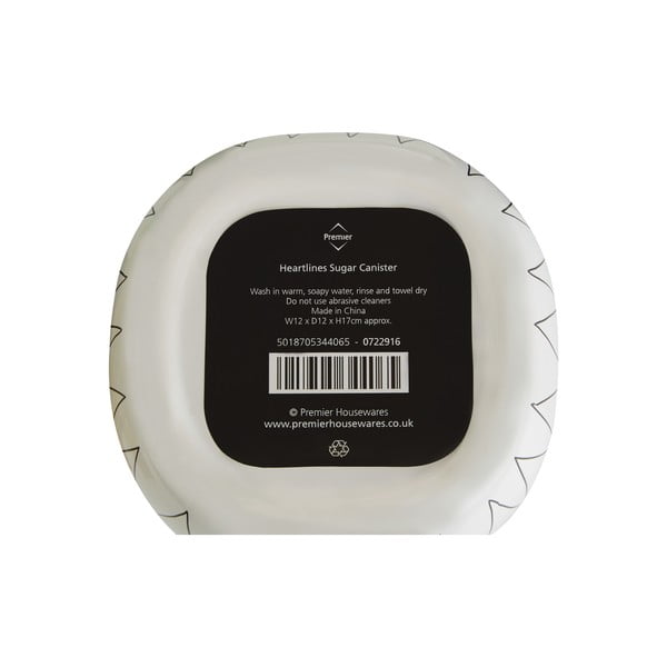 Zuccheriera in pietra Heartlines - Premier Housewares-image-4