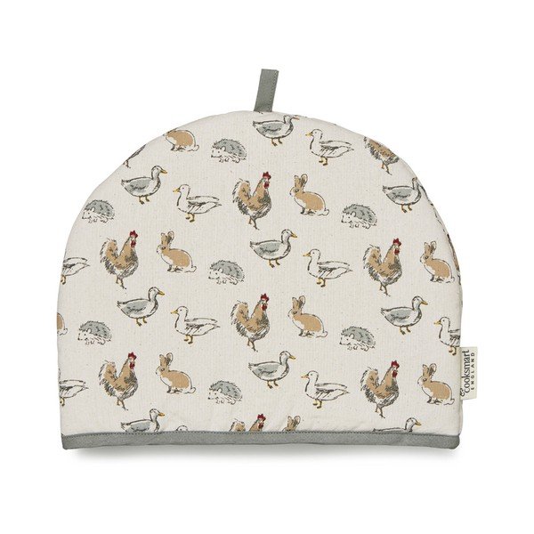 Coperchio in cotone per teiera Country Animals - Cooksmart ®