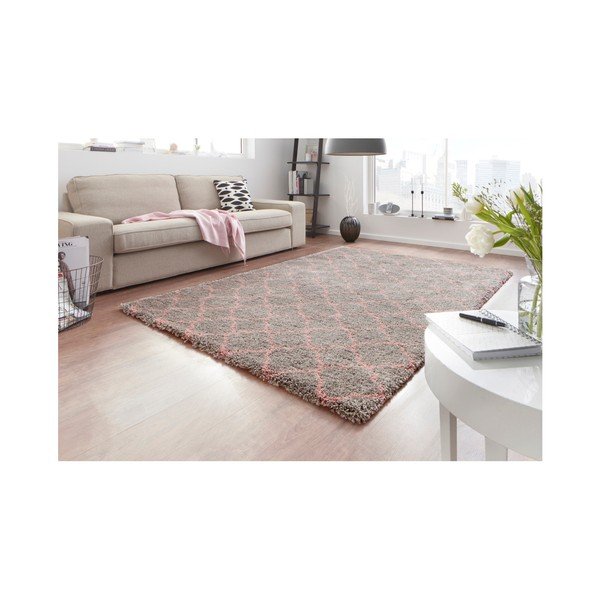 Tappeto grigio , 80 x 150 cm Luna - Mint Rugs-image-3