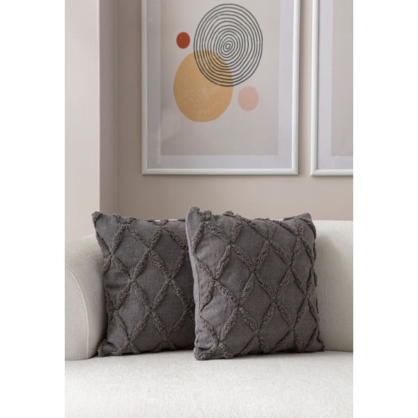 Federe decorative in set 2 pz 43x43 cm Tuffet – Mioli Decor-image-3