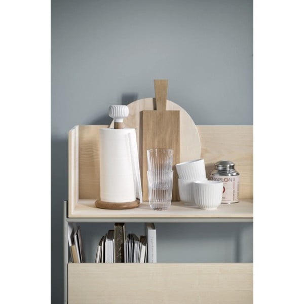 Portasciugamani in legno di quercia con dettagli in porcellana bianca Hammershoi Hammershøi - Kähler Design-image-2