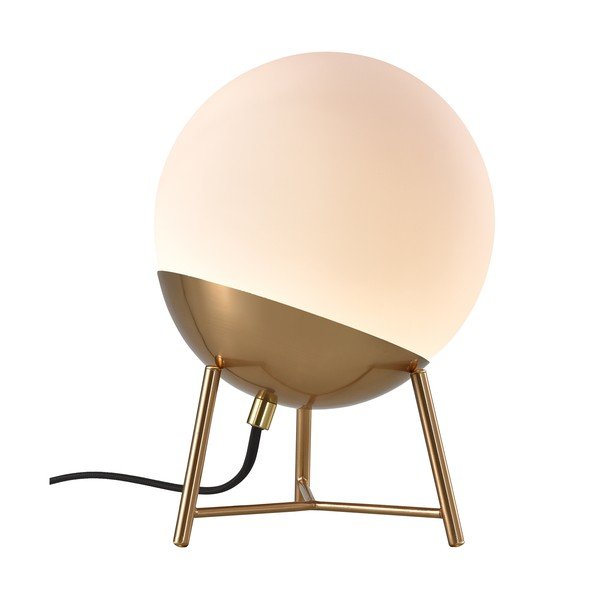 Lampada da tavolo dimmerabile a LED bianchi con paralume in vetro (altezza 32 cm) Chelsea - House Nordic-image-2