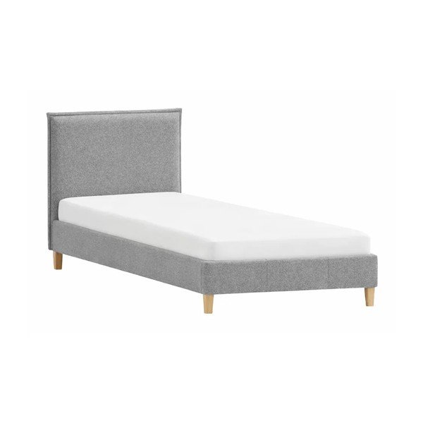 Letto singolo imbottito con grata 90x200 cm Tina - Ropez