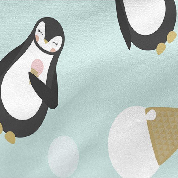 Lenzuolo per neonati in cotone Happynois , 120 x 60 cm Skymo Day - Mr. Fox-image-4