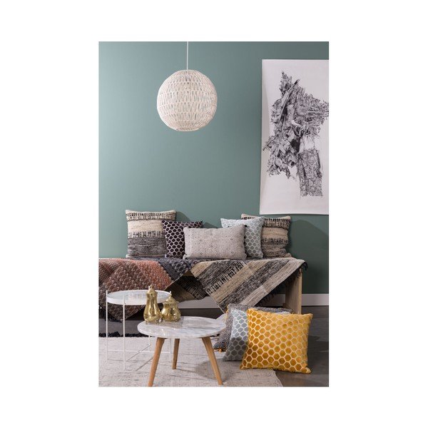 Cuscino grigio scuro con imbottitura , 45 x 45 cm Monty - Zuiver-image-2