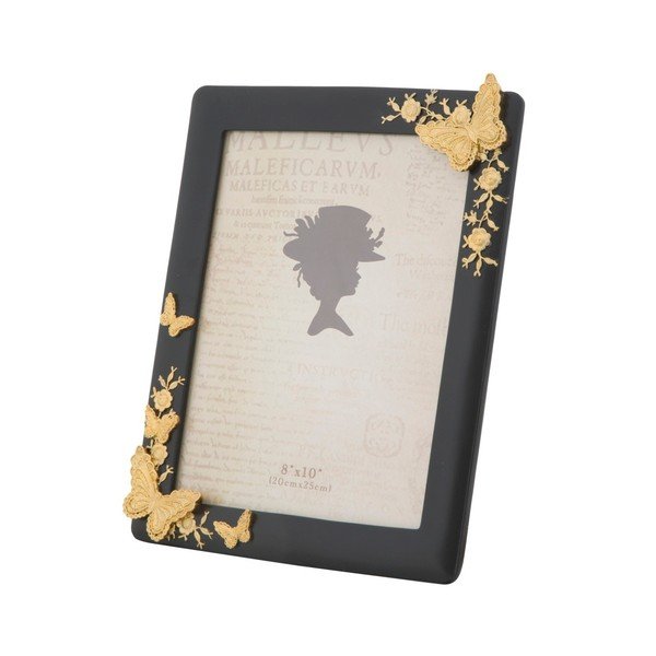 Cornice gialla in resina Glam, 20 x 25 cm - Mauro Ferretti