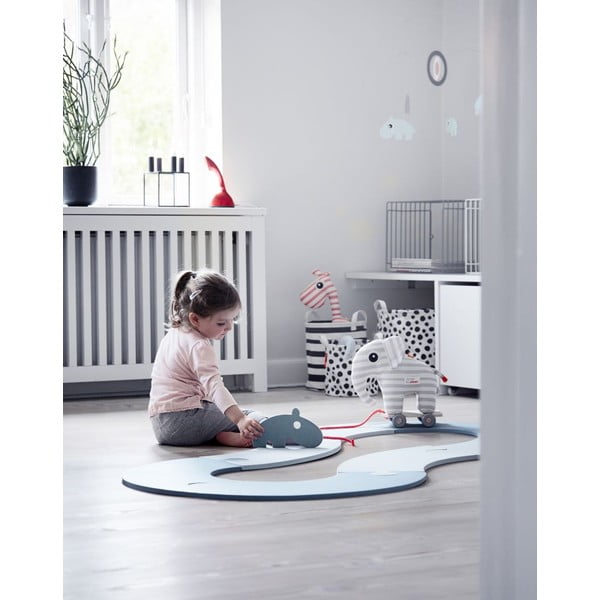 Modrá pěnová hrací podložka Done by Deer-image-3