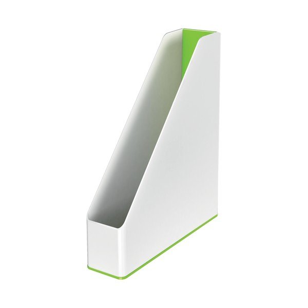 Portariviste bianco-verde WOW - Leitz