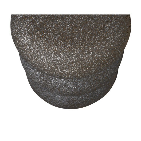 Tavolino da giardino rotondo con effetto pietra ø 40 cm Laurel – WOOOD-image-2