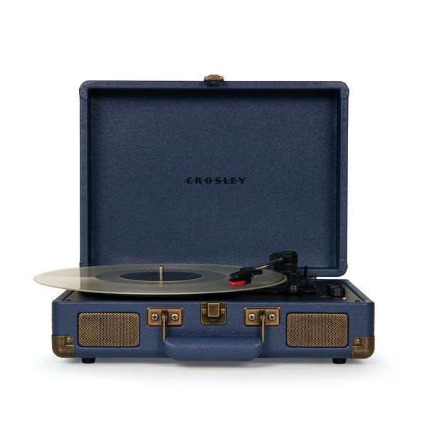 Blu scuro Turntable Plus Navy Cruiser Plus - Crosley-image-4