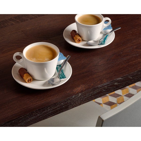 Tazzina per cappuccino bianca in porcellana 160 ml Barista – BonBistro-image-2