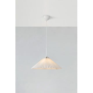 Lampada a sospensione bianca ø 50 cm Plisado - Markslöjd