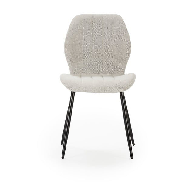 Set di sedie da pranzo color color crema 4 pz Milu - Marckeric-image-2