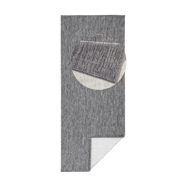 Tappeto grigio per esterni , 80 x 250 cm Miami - NORTHRUGS