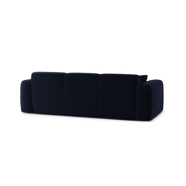 Divano blu scuro con rivestimento in velluto 235 cm Molino – Micadoni -image-3