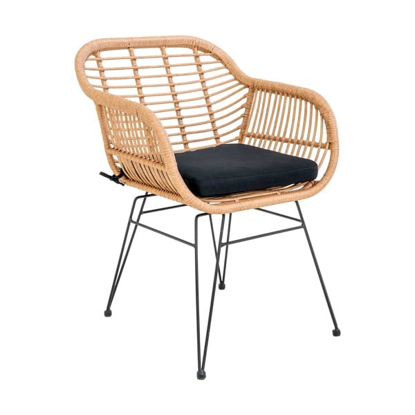 Set di 2 sedie da giardino in rattan artificiale Trieste - House Nordic-image-1