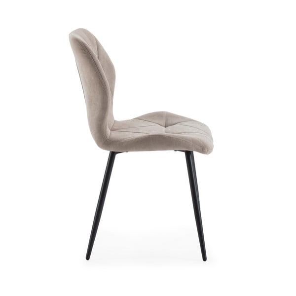 Sedie da pranzo beige in set da 4 Luna - Marckeric-image-3