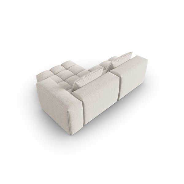 Divano angolare beige (con penisola a destra/con chaise lounge) Verona – Cosmopolitan Design-image-4