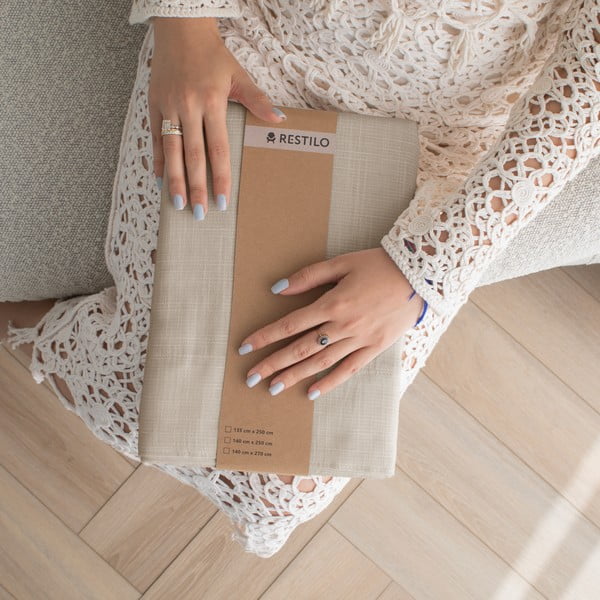 Tenda beige 140x250 cm Valeta – Restilo-image-4
