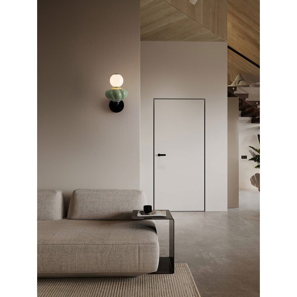 Lampada da parete LED in ceramica con intensità regolabile Oneta – Nova Luce-image-1