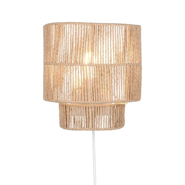 Lampada da parete di colore naturale con ricarica USB Satna – Reality-image-3