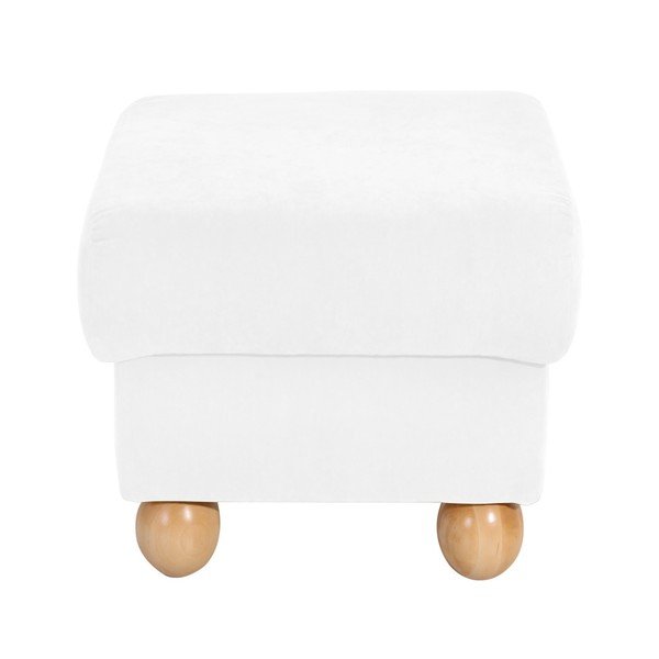 Pouf Monarch Velor Crema - Max Winzer-image-1