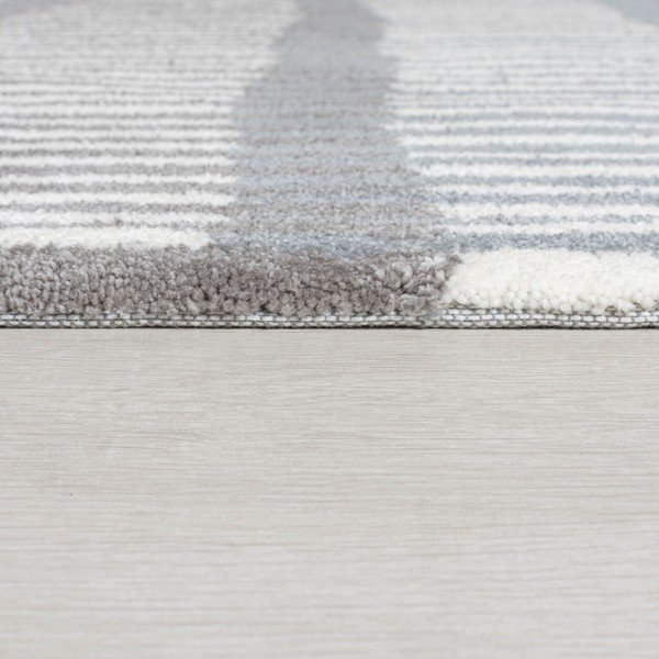 Tappeto grigio , 160 x 230 cm Linear Stripe - Flair Rugs-image-3