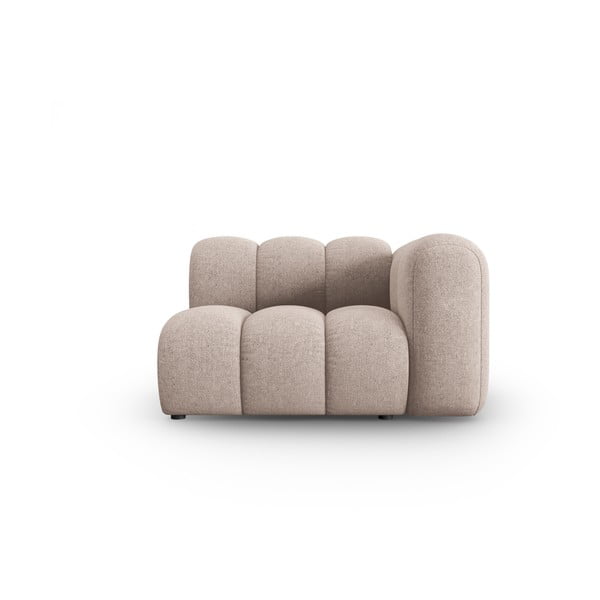 Divano componibile beige (con penisola a destra) Lupine – Micadoni Home