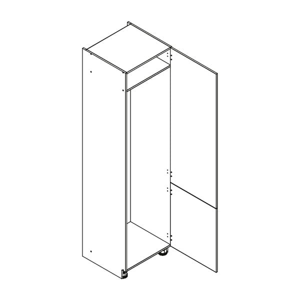 Mobile da cucina alto per frigorifero da incasso (larghezza 60 cm) Aden - STOLKAR-image-3