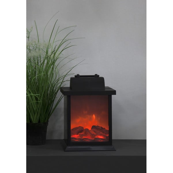 Decorazione luminosa a LED con imitazione di fiamma, larghezza 15 cm Fireplace - Star Trading-image-2