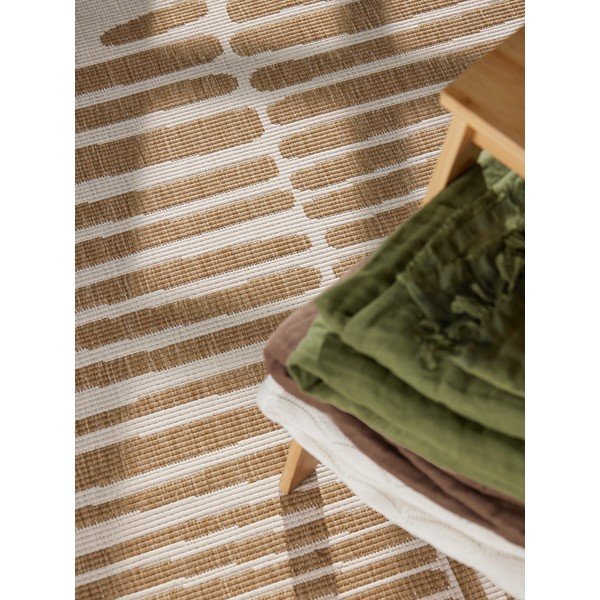 Tappeto da interno/esterno rotondo color crema/di colore naturale ø 160 cm Haringey Bounds – Ted Baker-image-2