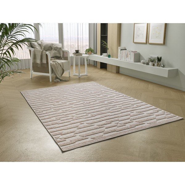 Tappeto beige 154x230 cm Element - Universal-image-1