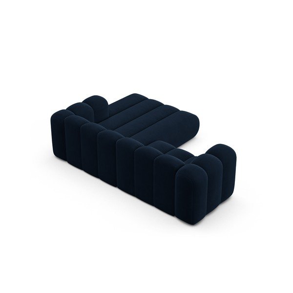 Divano angolare blu scuro ad angolo destro Lupine - Micadoni Home-image-3