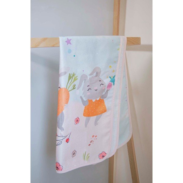 Asciugamano per bambini in cotone 50x90 cm Tavsan Ailesi - Foutastic-image-1