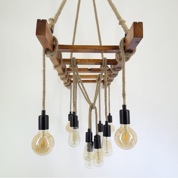 Lampada da soffitto in pino massiccio Merdiven - All Design-image-2