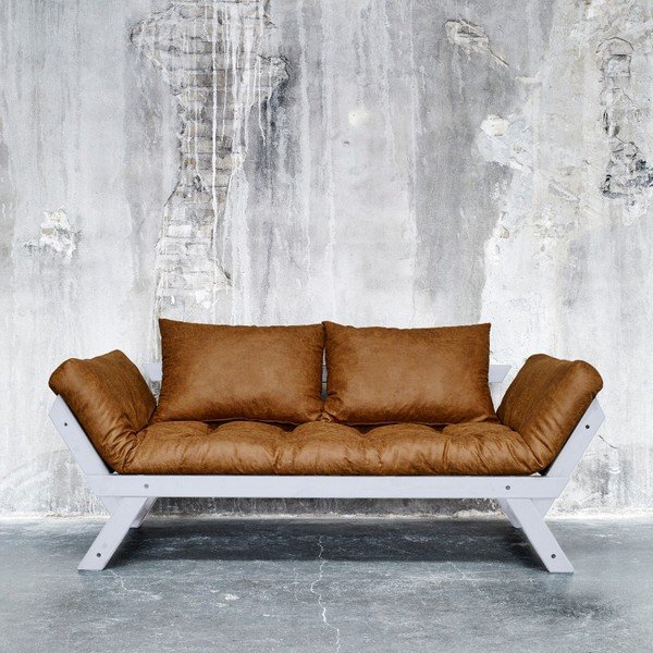 Pohovka Karup Vintage Bebop Cool Gray/Cognac