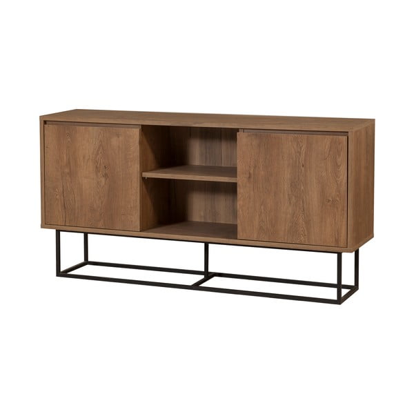 Credenza colore naturale in noce 140x72 cm Rodez - Kalune Design