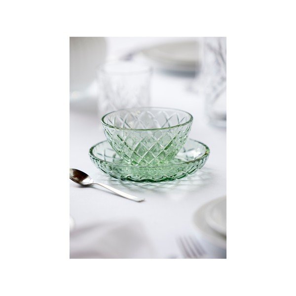 Ciotoline in set verdi in vetro 4 pz 325 ml Sorrento – Lyngby Glas-image-4