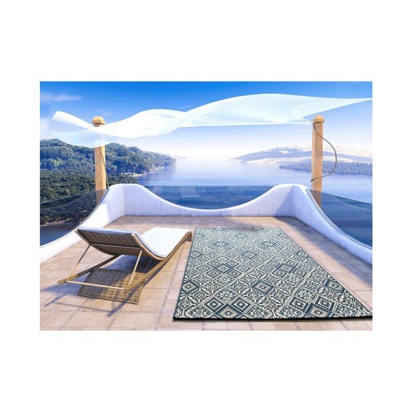 Tappeto Ardesia Historico Azul, 140 x 200 cm - Universal-image-1