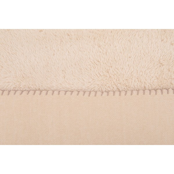 Coperta avorio in micropile 150x200 cm Tomo – Tiseco Home Studio-image-2