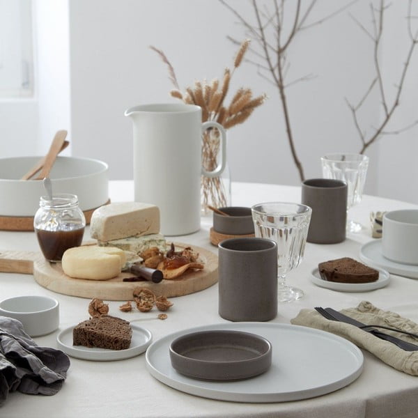 Piatto in gres marrone ø 27 cm Redonda - Costa Nova-image-2