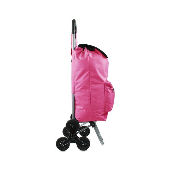 Borsa spesa rosa su ruote Atlas, 30 l - Hero-image-2