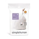 Sacchetti della spazzatura con chiusura 20 pz 35 l H - simplehuman