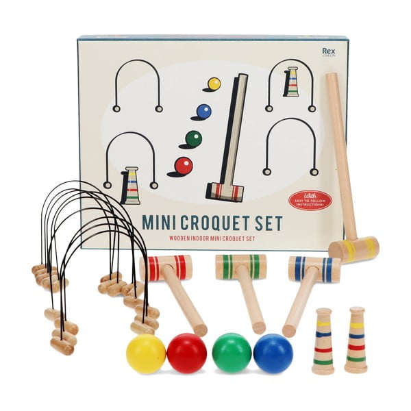 Croquet da tavolo Mini Croquet Set - Rex London