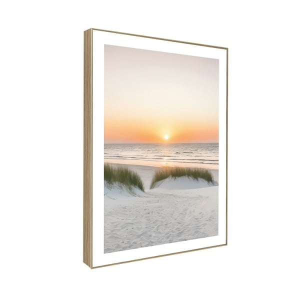 Quadri in set di 3   30x40 cm Sunrise on the Beach  -image-3