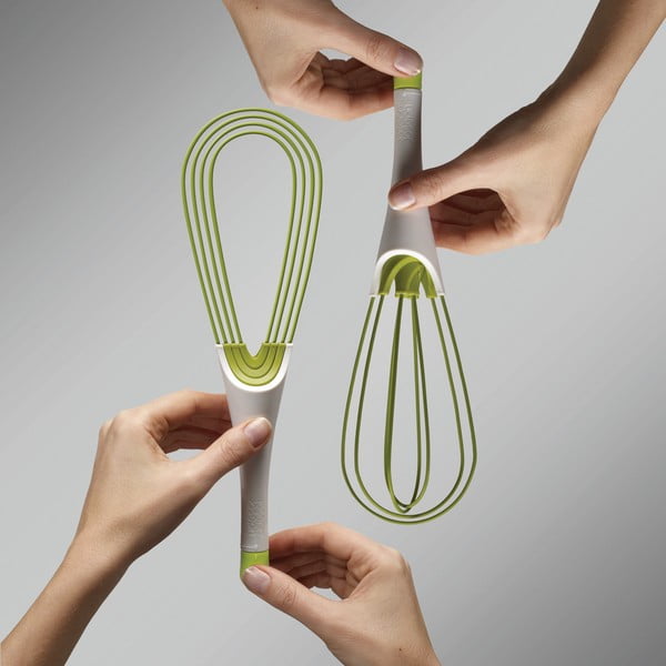 Bílo-červená skládací metlička Joseph Joseph Twist-image-1